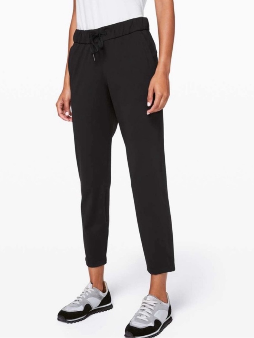 lululemon athletica Black On-the-Fly Athletic Pants Sz 2
